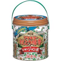 蚊とり線香本練りジャンボ　５０巻×３缶