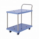 静音樹脂２段台車　ＮＰ‐１０４ＧＳ　１５０ｋｇ