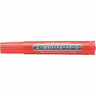 ホワイトボードマーカー　中字丸芯　赤　１０本