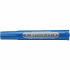 ホワイトボードマーカー　中字丸芯　青　１０本