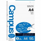 キャンパスルーズリーフＡ４　３０穴Ｂ罫１００枚×５