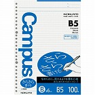 キャンパスルーズリーフＢ５　２６穴Ｂ罫１００枚×５