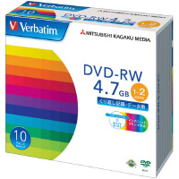 ＤＶＤ‐ＲＷデータ用　２倍速　ＩＪ対応　１０枚Ｐ