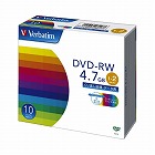 ＤＶＤ‐ＲＷデータ用　２倍速　ＩＪ対応　１０枚Ｐ