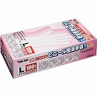 調理用ビニール使いきり手袋　粉無　Ｌ　１００枚入