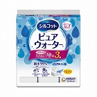 シルコットウェット　ピュアウォータ詰替５８枚入×３