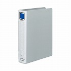 チューブファイル＜エコ＞銀Ａ４縦背幅６５ｍｍ３冊