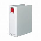 チューブファイル＜エコ＞銀Ａ４縦背幅１１５ｍｍ３冊