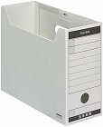 ファイルボックス　Ｂタイプフタ付　Ｂ５横　灰５個
