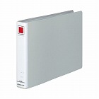 チューブファイル＜エコ＞銀Ａ４横背幅４５ｍｍ３冊