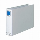 チューブファイル＜エコ＞銀Ａ４横背幅６５ｍｍ３冊