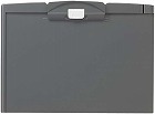 クリップボードＨ　Ａ４横　濃灰　１０枚