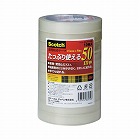 スコッチ　透明粘着テープ　１５ｍｍ幅×５０ｍ５０巻