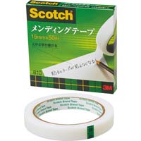 スコッチ　メンディングテープ　１５ｍｍ×５０ｍ５巻