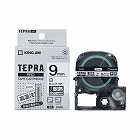 テプラ　ＰＲＯテープ　耐熱白ラベル　９ｍｍ　黒文字