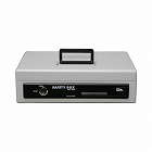 手提金庫　Ａ５　スリム　グレー