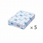 コピー用紙　スタンダード高白色　Ａ５　１冊（５００枚）×５