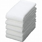 今治タオルブランドフェイスタオル　ホワイト　５枚入