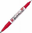 油性マーカー　マジェスタースリム　赤