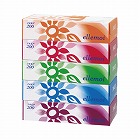 エルモア　ティシュー　２００組（５箱入）×１２