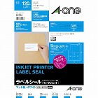 マット紙ラベルＩＪＰ　Ａ４　６面四辺余白角丸２０枚