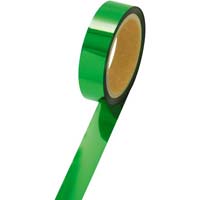 メッキテープ　緑　幅２５ｍｍ長さ５０ｍ