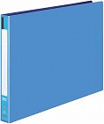 リングファイルボード表紙青Ｂ４横背幅３０ｍｍ１０冊