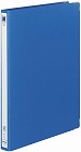リングファイル３０穴　青Ａ４縦　背幅３０ｍｍ１０冊