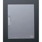 クリヤーホルダーストッパー付きＡ４縦　乳白　５０枚