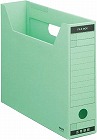 ファイルボックス　Ｂタイプスリム　Ａ４横　緑　５個