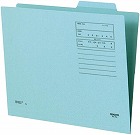 個別フォルダー（カラー）　Ａ４　青　１００枚