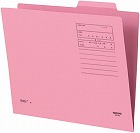 個別フォルダー（カラー）　Ａ４　ピンク　１００枚