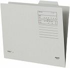 個別フォルダー（カラー）　Ａ４　グレー　１００枚