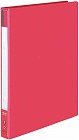 リングファイルボード表紙赤Ａ４縦背幅３０ｍｍ１０冊