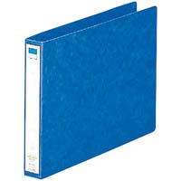 リングファイル　藍　Ａ４横　背幅３５ｍｍ　１０冊