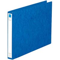 リングファイル　藍　Ｂ４横　背幅３５ｍｍ　１０冊