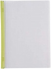スライドバーファイルＡ４縦５０枚とじ　黄緑１００冊