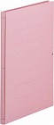 背幅が伸びるファイルガイド付きＡ４縦ピンク３０冊