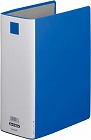 パイプ式Ｆエコノミー両開き青Ａ４縦背幅１１５ｍｍ