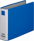 パイプ式Ｆエコノミー両開き青Ａ４横背幅６５ｍｍ