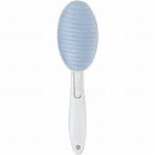 エチケットブラシワンプッシュ回転機能付　ブルー