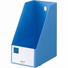 ＧボックスＰＰ　Ａ４縦　収納幅１５０ｍｍ　青