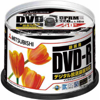 ＤＶＤ‐Ｒ録画用　１６倍速　ＩＪ対応　５０枚ＳＰ