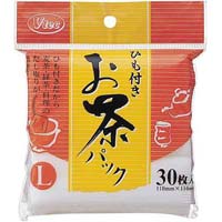 ひも付きお茶パック　Ｌ　３０枚入×５