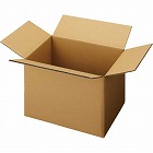 無地ダンボール厚手　Ｎｏ．４‐３（底面ＬＬ）１０枚