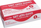 サニリンク　ラテックス手袋　粉無　Ｓ　１００枚入