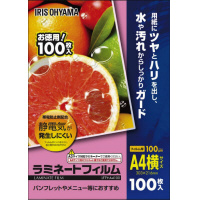 ラミネートフィルム帯電抑制１００μＡ４ヨコ１００枚