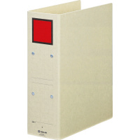 保存ファイル（片開き）Ａ４縦背幅９４ｍｍ赤