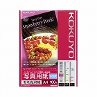 写真用紙　セミ光沢紙　Ａ４　１冊（１００枚）