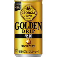 ジョージア　ゴールデンドリップ　微糖　１８５ｇ缶